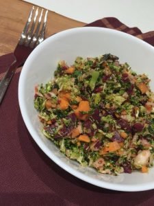 Rohkostsalat mit roter Bete