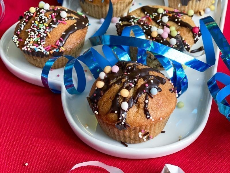 glutenfrei vegane Muffins Thermomix, muffins glutenfrei, Muffins glutenfrei vegan, muffins schokostreusel vegan glutenfrei, Super saftige Muffins, vegane glutenfreie Muffins Kindergeburtstag